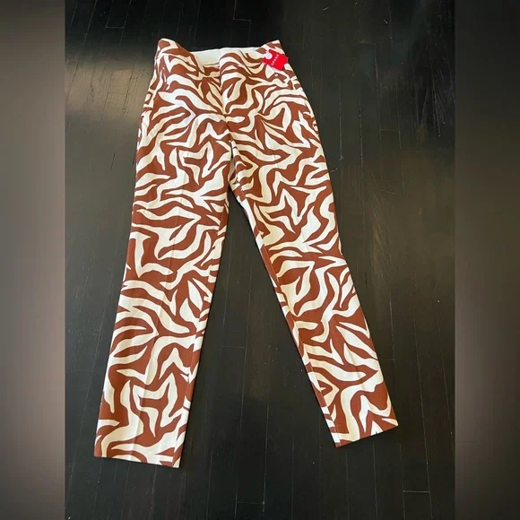 SPANX Polished Ankle Print Pants size M - Picture 3 of 11